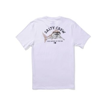 SALTY CREW LURKING TEE BOYS WHITE