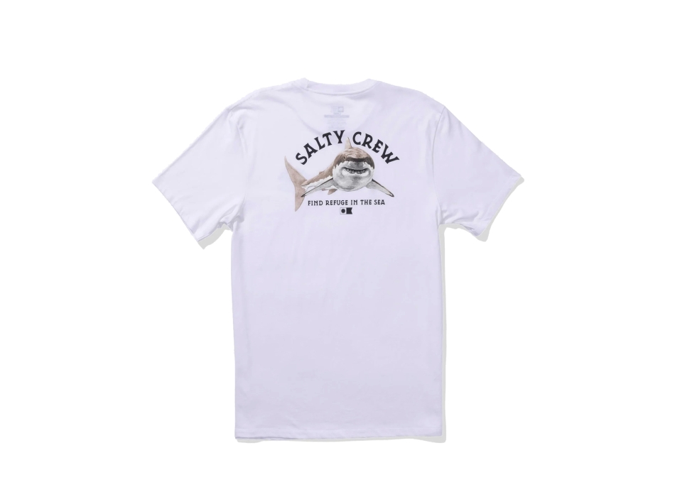 SALTY CREW LURKING TEE BOYS WHITE