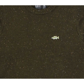SALTY CREW FLEECE DUSK KNIT DUSTY OLIVE
