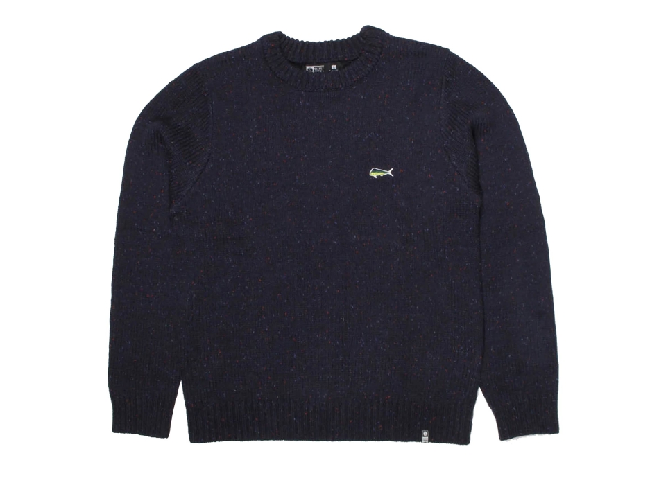 SALTY CREW FLEECE DUSK KNIT NAVY