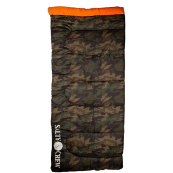 SALTY CREW OVERNIGHTER CAMO SLEEPING BAG