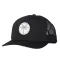 SALTY CREW QUEEN PALM TRUCKER CAP BLACK