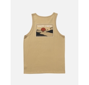 SALTY CREW REFLECTION TANK KHAKI
