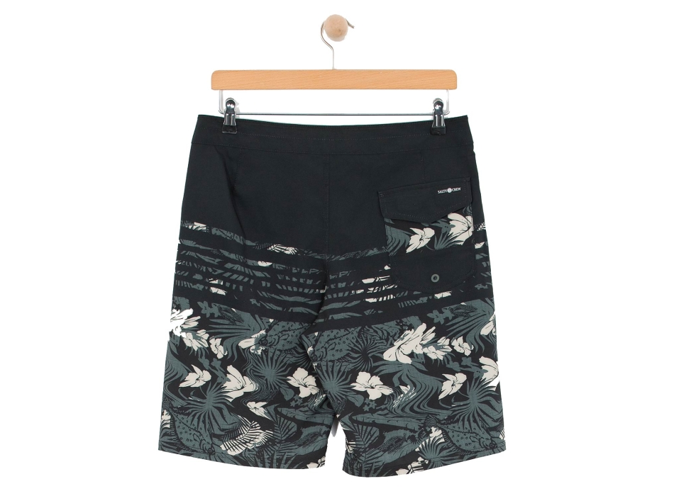 SALTY CREW RIPPLE BLACK BOARDSHORTS 20"