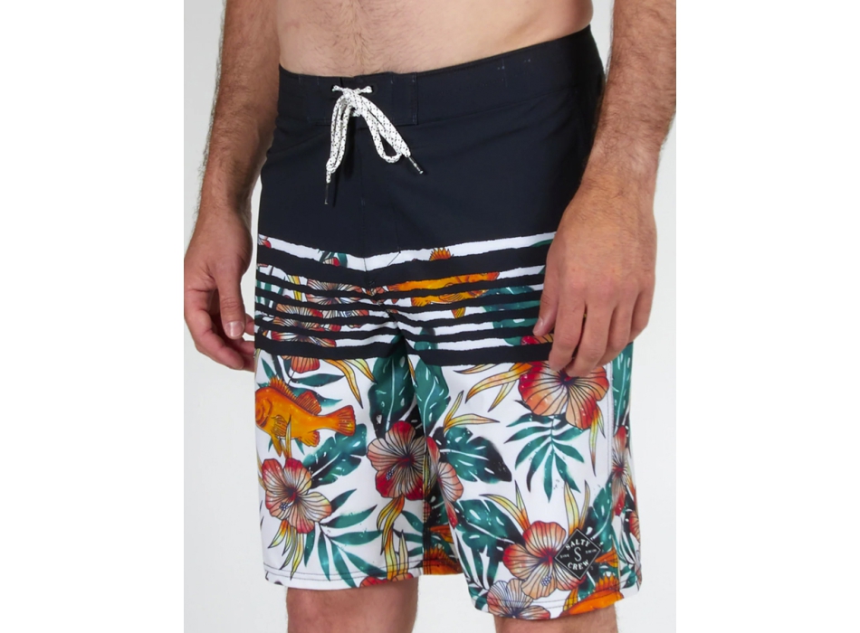 SALTY CREW RIPPLE OFF WHITE BOARDSHORTS 20"