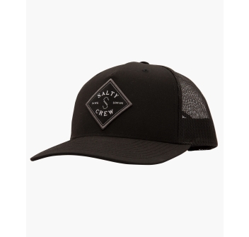 SALTY CREW SEA LINE RETRO TRUCKER BLACK