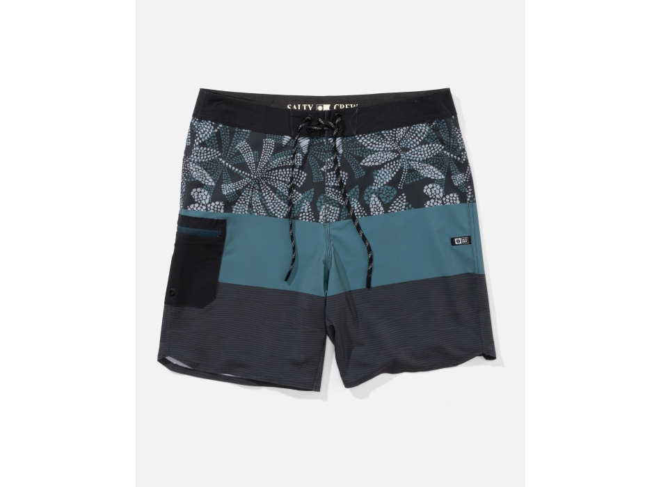 SALTY CREW SESSION BLOCKED BOARDSHORTS 18.5" MIDNIGHT NAVY