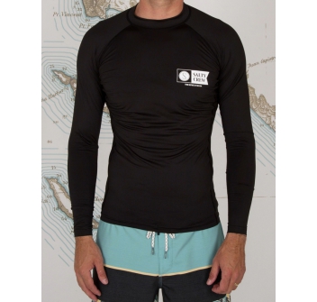 SALTY CREW SHELTER LONG SLEEVE BLACK