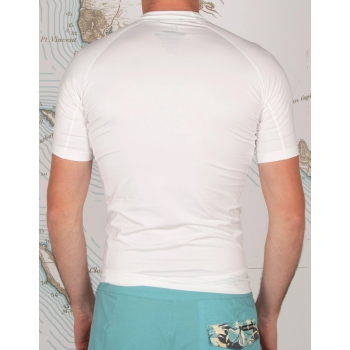 SALTY CREW SHELTER RASHGUARD WHITE