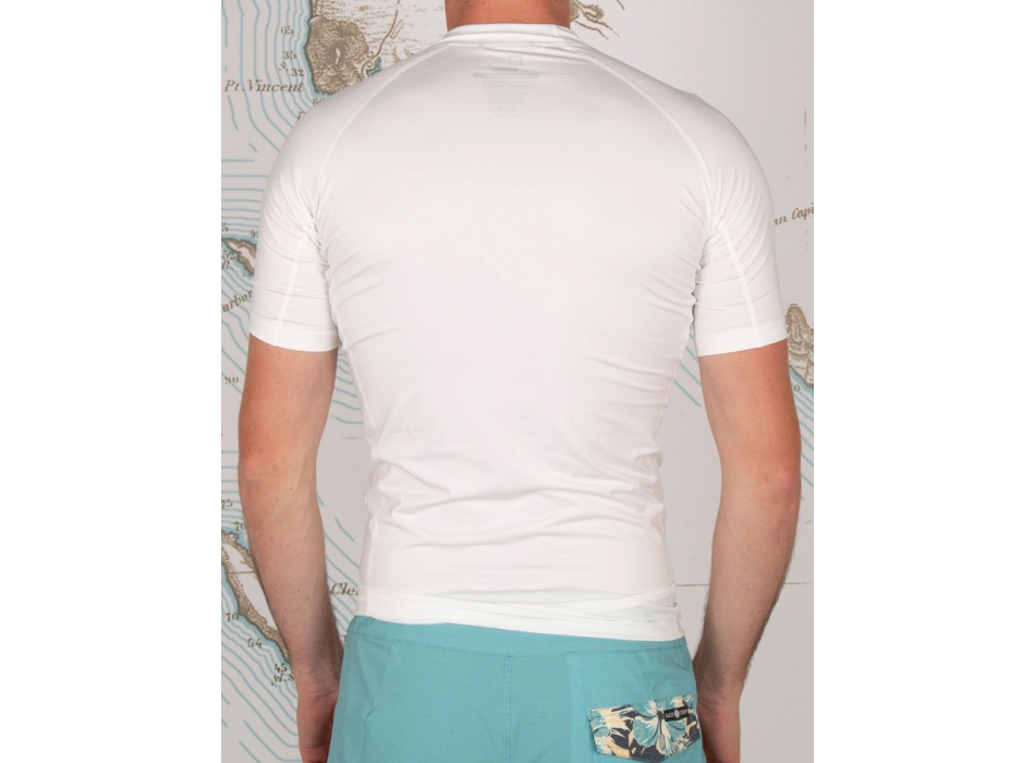 SALTY CREW SHELTER RASHGUARD WHITE