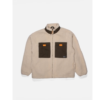 SALTY CREW SHIELD SHERPA JACKET BLUE CAMO