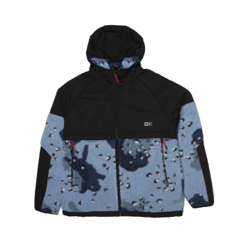 SALTY CREW SHIELD SHERPA JACKET BLUE CAMO