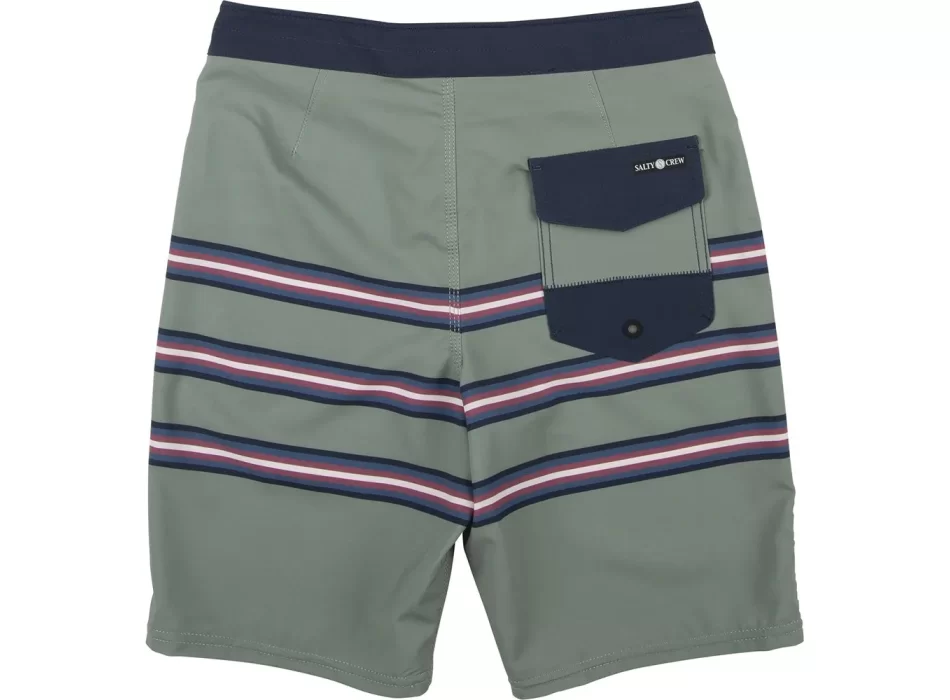 SALTY CREW SHOREBREAK BOARDSHORTS 18" VINTAGE MILITARY
