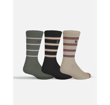 SALTY CREW SHOREBREAK SOCK 3 PACK SET MULTI