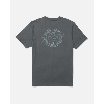 SALTY CREW SKEWED CLASSIC T-SHIRT CHARCOAL