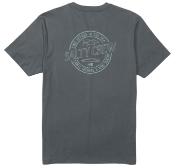 SALTY CREW SKEWED CLASSIC T-SHIRT CHARCOAL