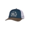 SALTY CREW STAMPED TRUCKER DEEP OCEAN BROWN