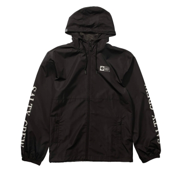 SALTY CREW SURFACE WINDBREAKER JACKET BLACK