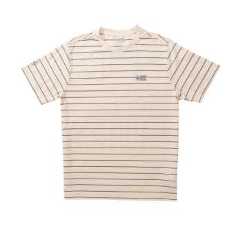 SALTY CREW T-SHIRT ALPHA CROSSOVER SHORT SLEEVE OYSTER