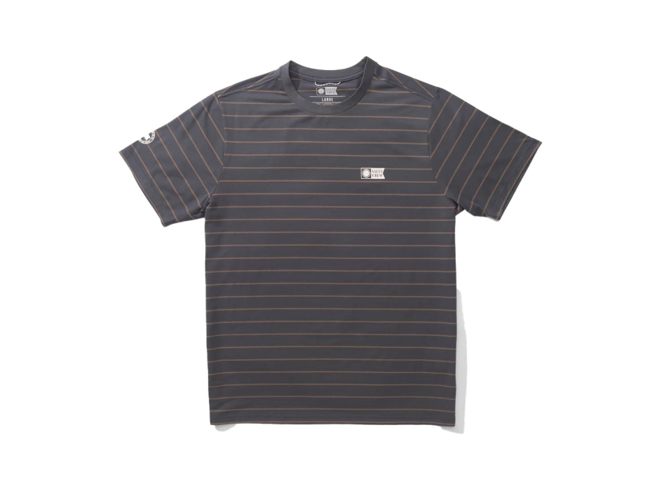 SALTY CREW T-SHIRT LINE UP SHORT SLEEVE KNIT OFF WHITE 