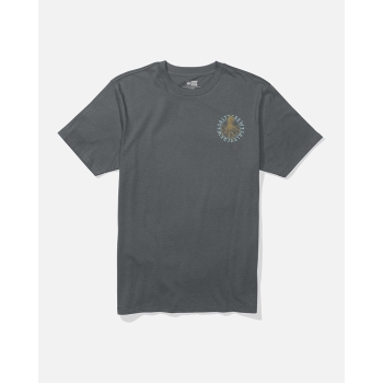 SALTY CREW T-SHIRT TENTACLES SHORT SLEEVE CHARCOAL