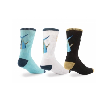 SALTY CREW TAILED SOCK 3 PACK SET