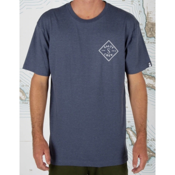 SALTY CREW TIPPET HARBOR HEATHER PREMIUM TEE