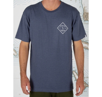 SALTY CREW TIPPET HARBOR HEATHER PREMIUM TEE