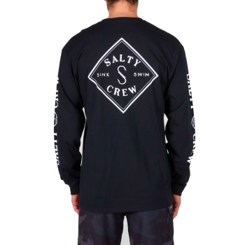 SALTY CREW TIPPET PREMIUM LONG SLEEVE BLACK