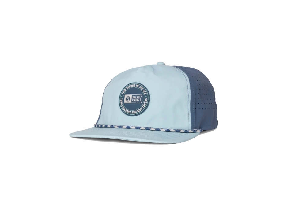 SALTY CREW TOPSHOT SNAPBACK CAST BLUE