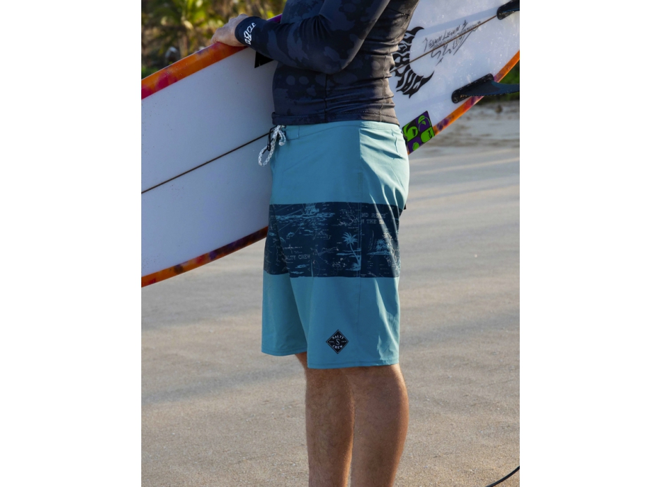 SALTY CREW TOPWATER BOARDSHORTS 21" NAVY AQUA