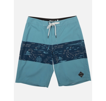 SALTY CREW TOPWATER BOARDSHORTS 21" NAVY AQUA