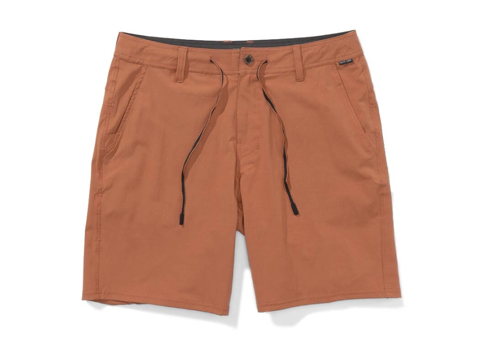 SALTY CREW TRANSOM OVERDYE BOARDSHORT WASHED CLAY