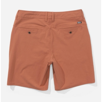 SALTY CREW TRANSOM OVERDYE BOARDSHORT WASHED CLAY