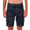 SALTY CREW TRANSOM UTILITY BOARDSHORT 20" BLACK CAMO