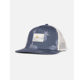 SALTY CREW TRAVEL TRUCKER HAT BLACK