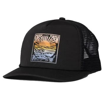 SALTY CREW TRAVEL TRUCKER HAT OFF WHITE