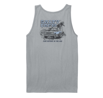 SALTY CREW TRUCK STOP TANK TOP CLEAR SKY