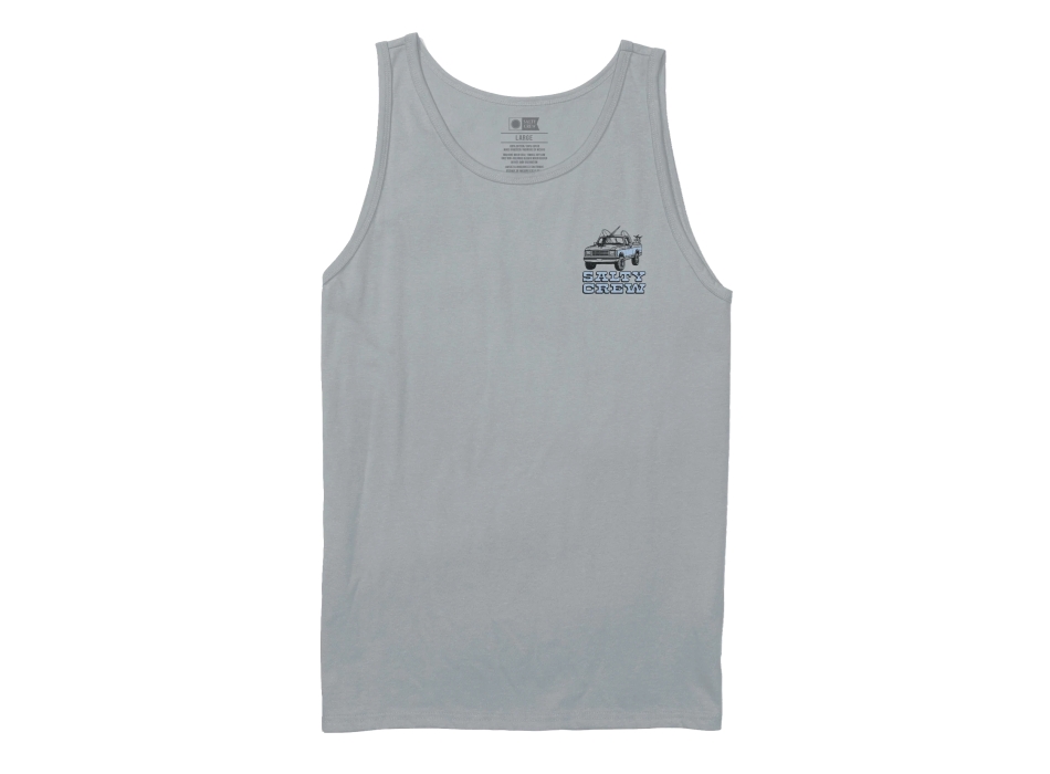 SALTY CREW TRUCK STOP TANK TOP CLEAR SKY