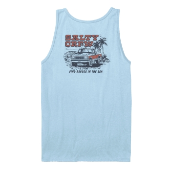 SALTY CREW TRUCK STOP TANK TOP CLEAR SKY