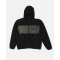 SALTY CREW TUNDRA POLAR FLEECE HOOD BLACK