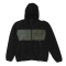 SALTY CREW TUNDRA POLAR FLEECE HOOD BLACK