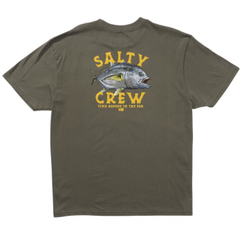 SALTY CREW ULUA CLASSIC SHORT SLEEVE TEE DUSTY OLIVE