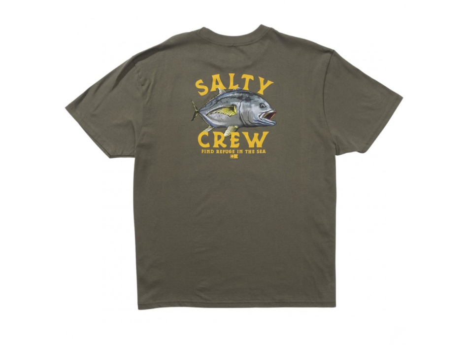 SALTY CREW ULUA CLASSIC SHORT SLEEVE TEE DUSTY OLIVE