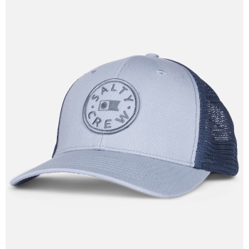 SALTY CREW WATERMARK RETRO TRUCKER BLUE FOG