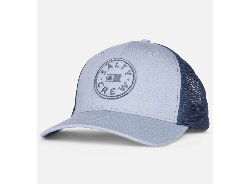SALTY CREW WATERMARK RETRO TRUCKER BLUE FOG
