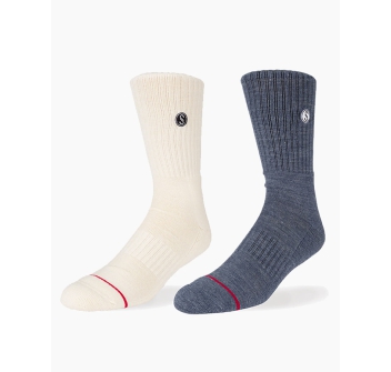 SALTY CREW WOOLY SOCKS 2 PACK SET