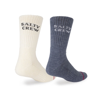 SALTY CREW WOOLY SOCKS 2 PACK SET