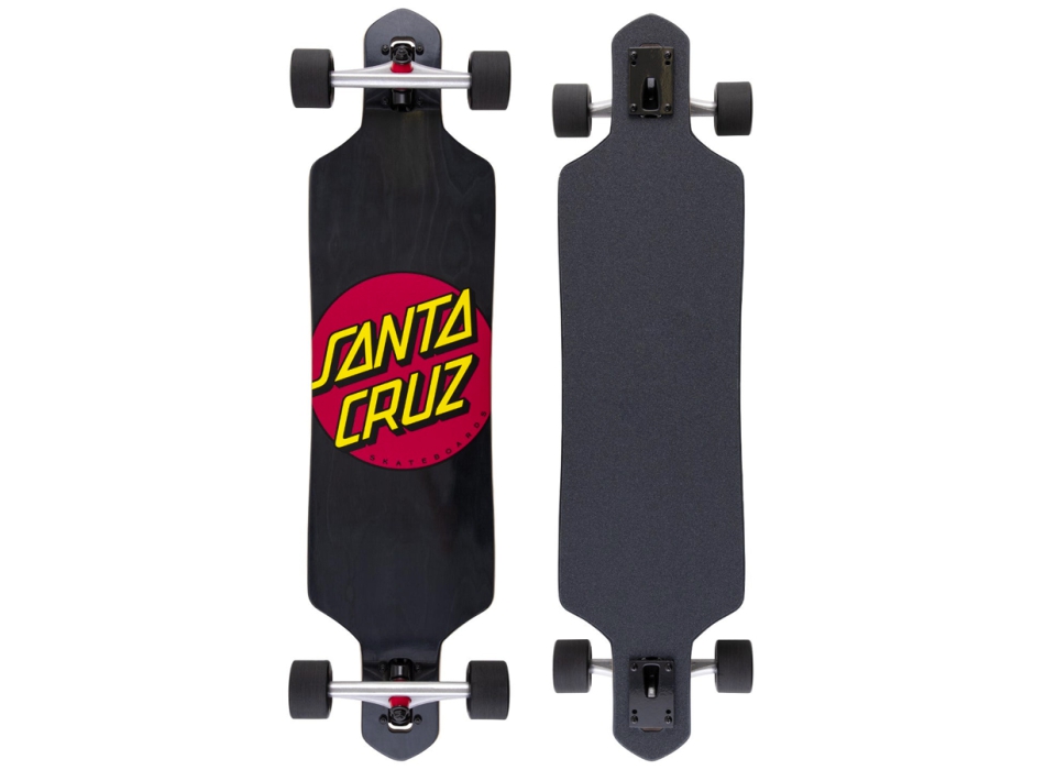 SANTA CRUZ CLASSIC DOT 9'0" x 36" CRUZER DROP THRU LONGBOARD