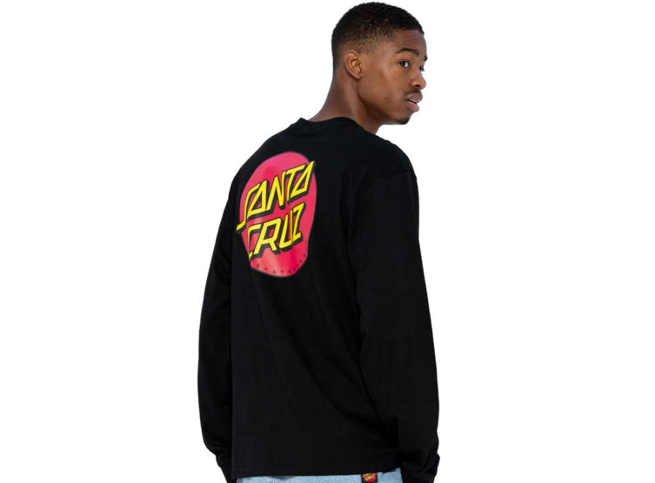 Santa Cruz Classic Dot Chest Crew Felpa Shop online Reef Clothing